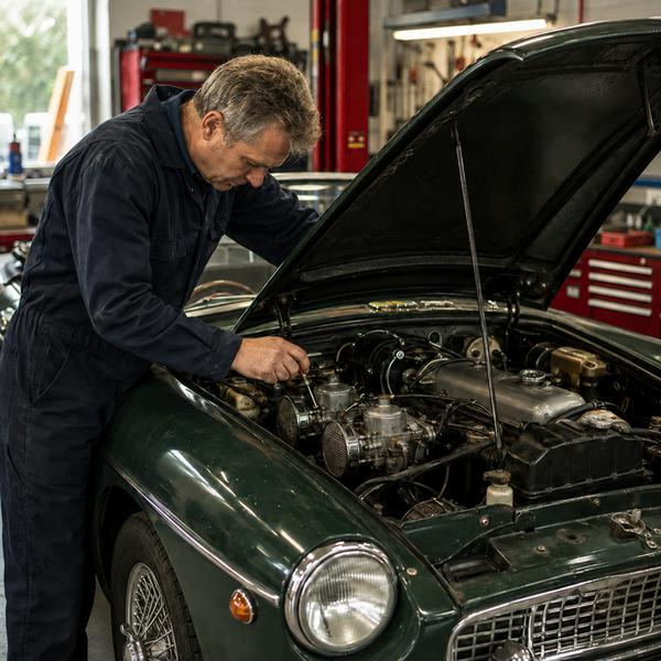 Oldtimer onderhoud bij Damen en Kroes in Boxtel